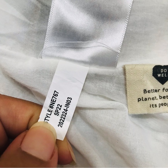 Madewell LUCIE Smocked Tiered MIDI Dress Sz L - Picture 15 of 15